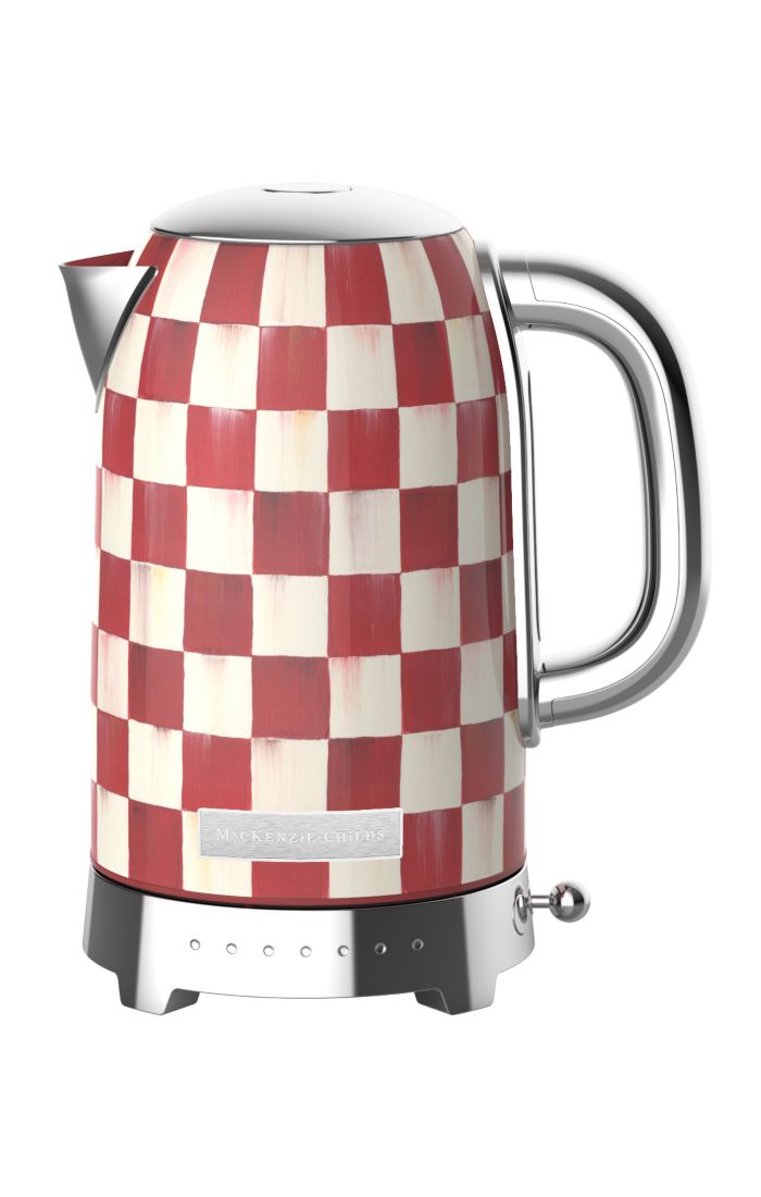 cherry check electric kettle - MISI HOME