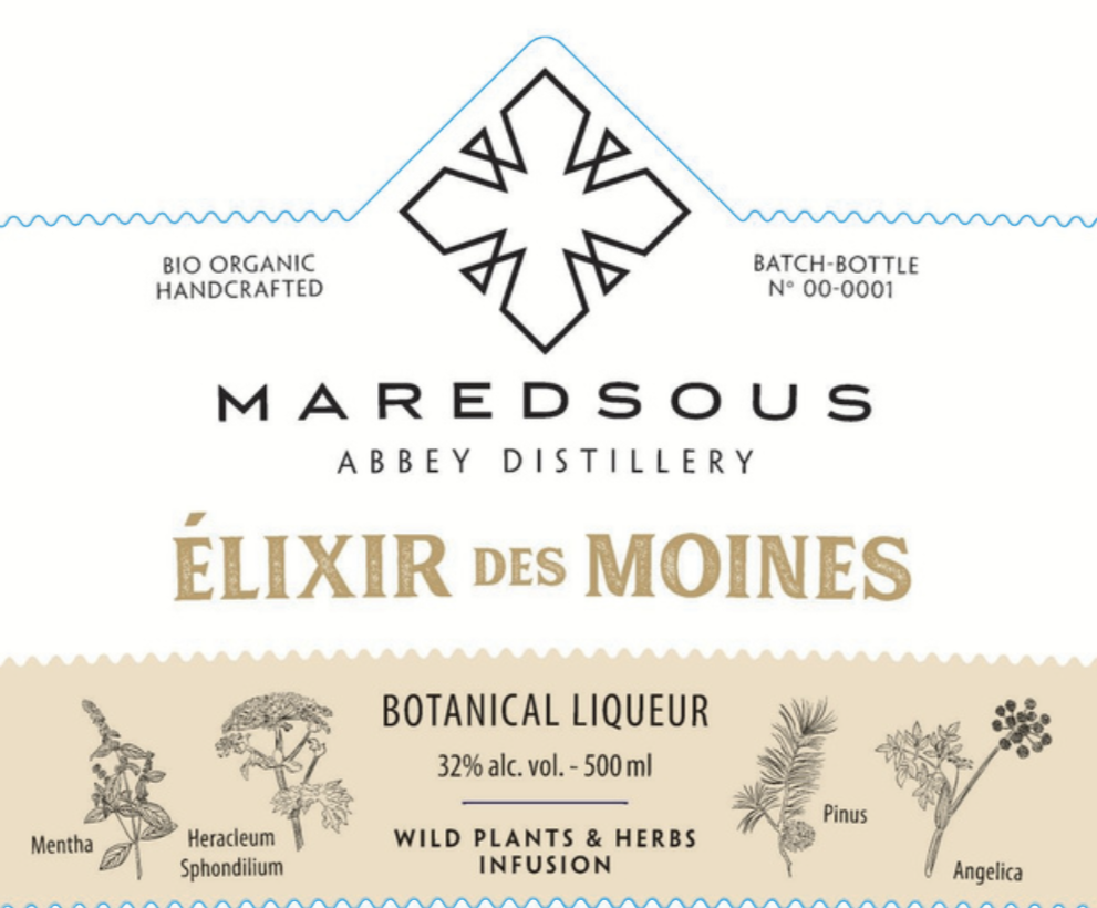Licor Abbaye de Maredsous Elixir des Moines