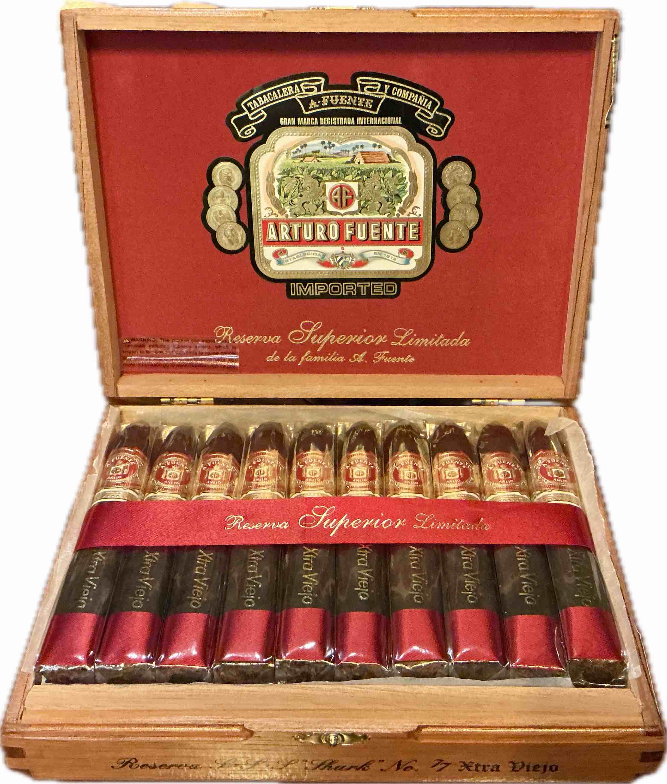 Habano Arturo Fuente Xtra Viejo Añejo No. 77