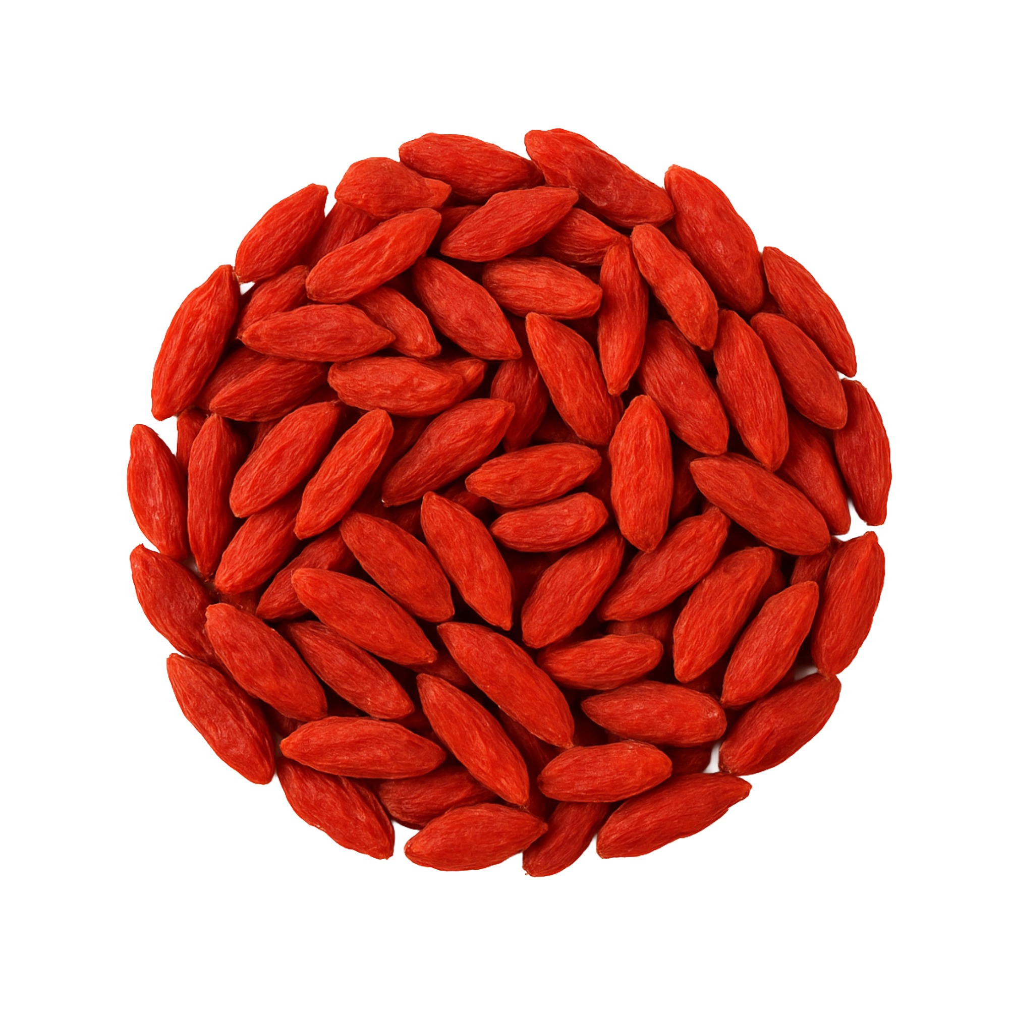 Bayas de goji deshidratadas