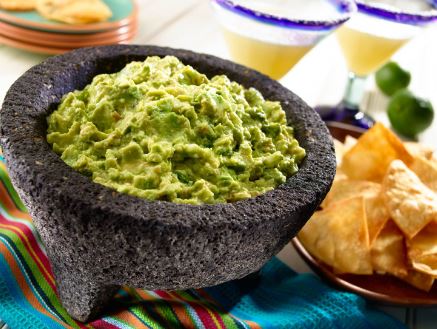 Plato de guacamole
