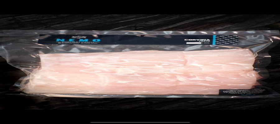 Pack de 2 libras de filete de pescado Nemo empacado al vacío