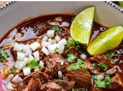 Plato de birria